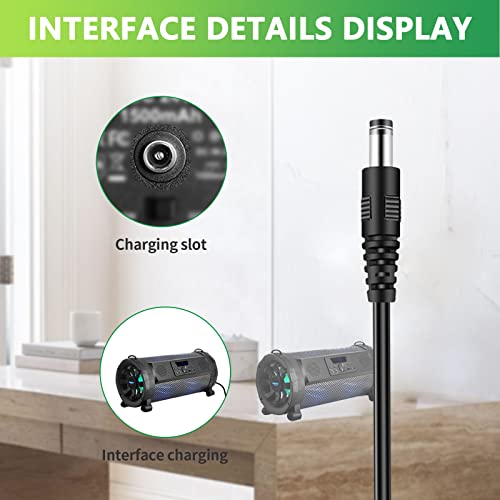 Czepa 12v Car dc Charger Power Cord with 8 Connectors for Cigarette Lighter Portable DVD Player, Car DVR, GPS, Bluetooth Speakers, Breast Pump, Car Refrigerator, Air Compressor, Heating Cup - Image 4