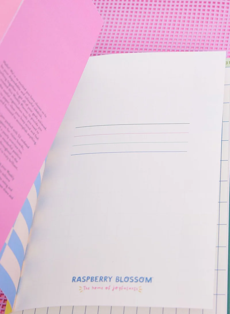 Raspberry Blossom A5 Weekly Planner Diary