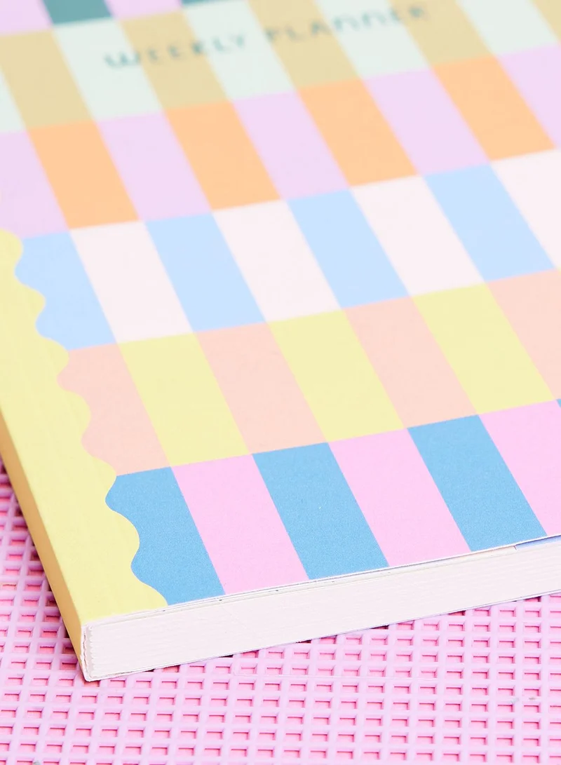 Raspberry Blossom A5 Weekly Planner Diary
