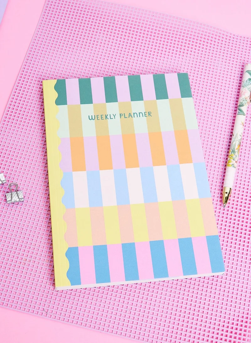 Raspberry Blossom A5 Weekly Planner Diary