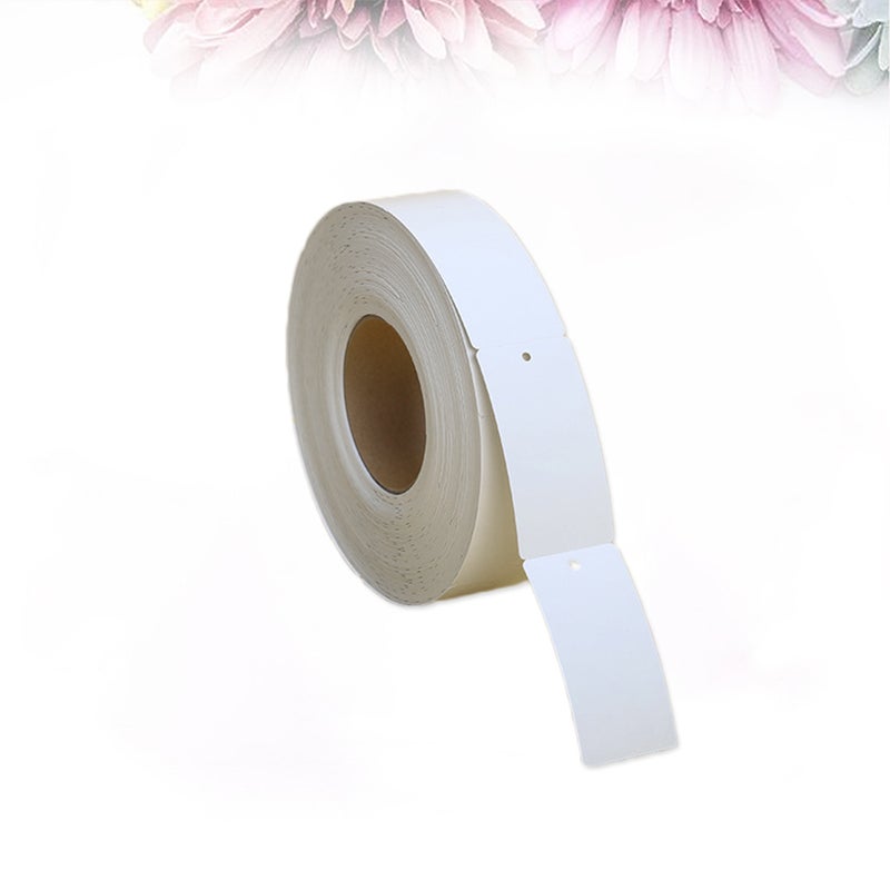2 Rolls of Clothing Apparel Blank Hangtag for DIY Crafts Clothing 45x100mm (White) - Image 4