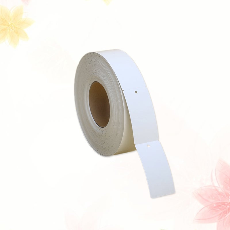 2 Rolls of Clothing Apparel Blank Hangtag for DIY Crafts Clothing 45x100mm (White) - Image 5