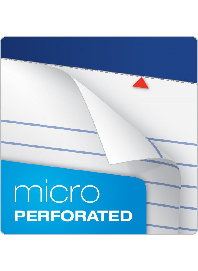 Ampad دفاتر أمباد القانونية 5 × 8، 12 حزمة، مسطرة ضيقة، ورق أبيض، 50 ورقة لكل دفتر كتابة، باد وأمريكان، صنع في الولايات المتحدة (20-364) - Image 3