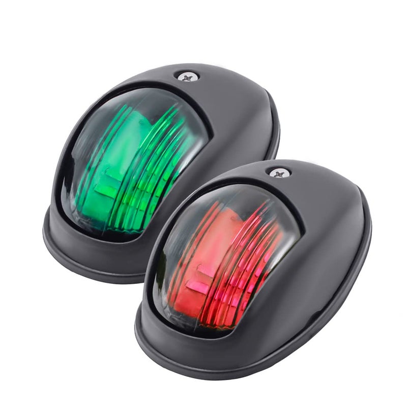 Acelane Boat Navigation Lights LED Boat Bow Light Red & Green Sidelights 12V IP65 Waterproof Marine Boat Accessories for Pontoon, Skeeter, Power Boat, Fishing Boat, Skiff… - Image 1