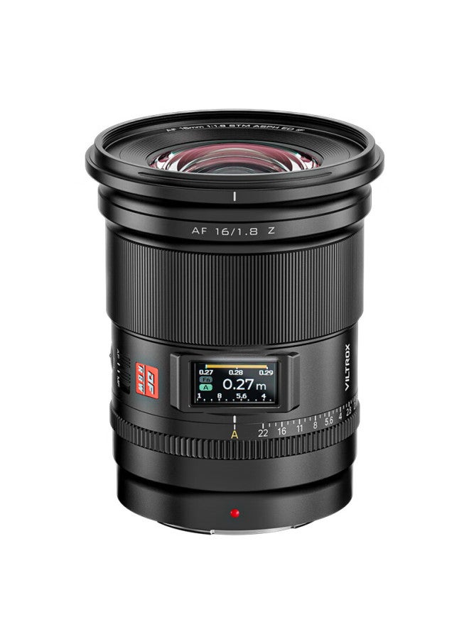Viltrox Af 16mm F1.8 Z Nikon Mount Full-frame Auto Focus Ultra-wide Prime Lens Suitable For Z5 Z6 Z6ii Z7ii Zf Z8 Mirrorless Cameras - Image 5