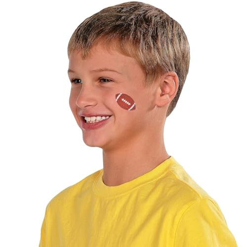 Fun Express Football Stickers - 12 Sheets with 12 Stickers Each - Classroom Stationery and Sports Party Supplies - Image 2