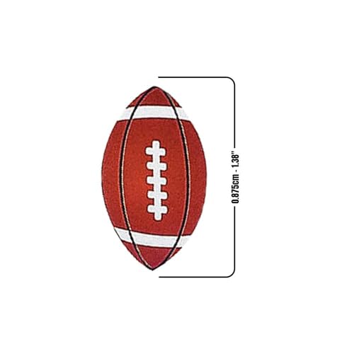 Fun Express Football Stickers - 12 Sheets with 12 Stickers Each - Classroom Stationery and Sports Party Supplies - Image 3