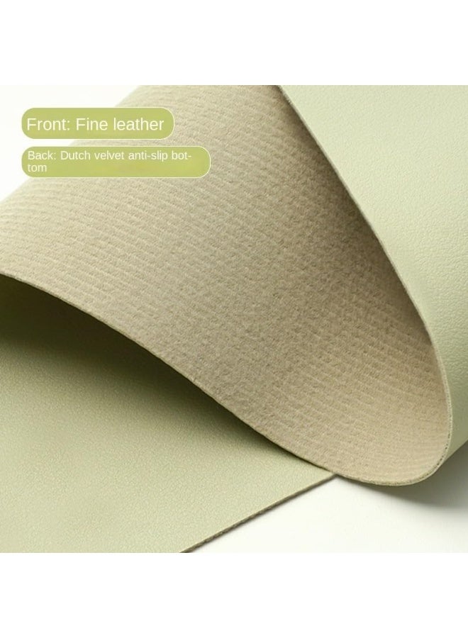 FAYET PU Leather Desk Mat 40×80cm, Waterproof and Oilproof Desk Blotter Protector for Office, Home, Vanity Table  (Style 1) - Image 4