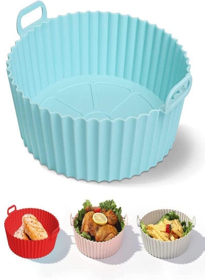 LeafLoom Non-Stick Silicone Baking Inserts, 8 inch, 2 Pack, Multicolored - Image 1