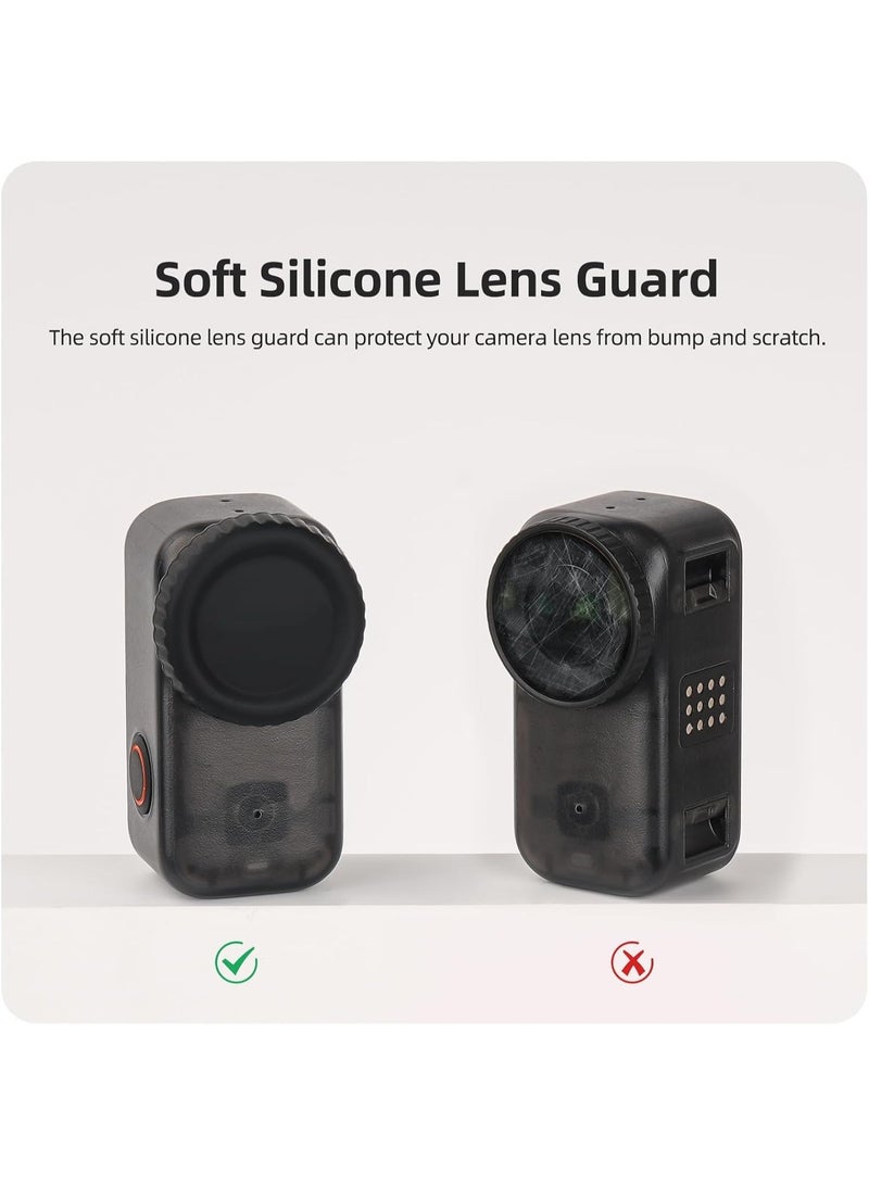 1PCS غطاء عدسة السيليكون لـ DJI Osmo Nano,حماية عدسة مقاومة للصدمات المضادة للخدش,غطاء عدسة الكاميرا الناعم والمتام لأكسسوارات Osmo Nano - Image 4