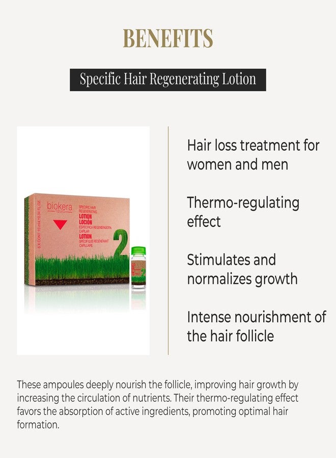 SALERM - Intensive Scalp Serum - Biokera Natura - 6 x 10 ml - Fortifying Hair Treatment for Women and Men - with Ginseng and Ginkgo Biloba - Strengthens Weakened Hair - Image 3