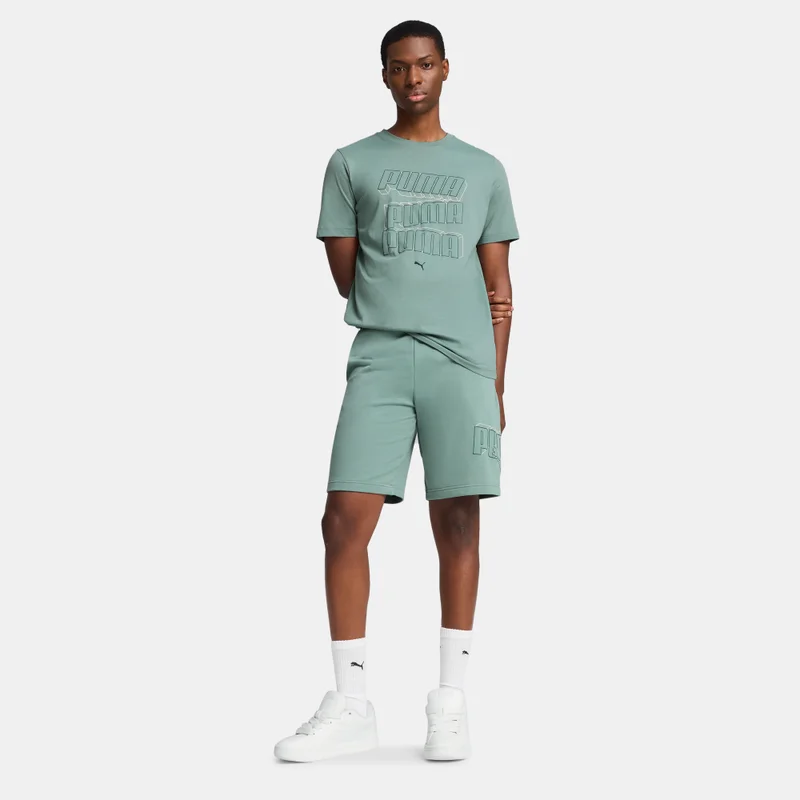 PUMA Men's Essential Stacked Logo T-Shirt