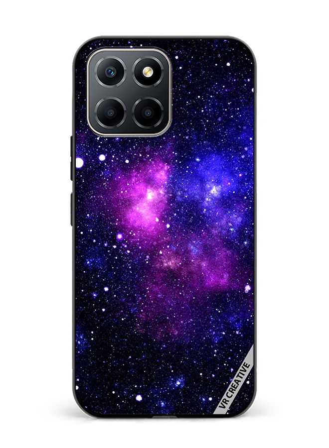 VR CREATIVE Protective Case Cover For Honor X6 Galaxy  Purple Design Multicolour - Image 1