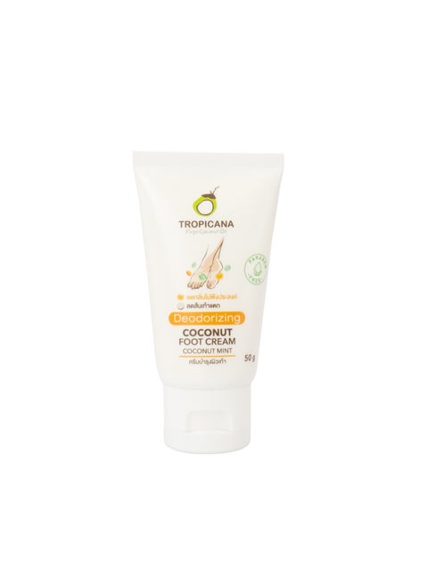 Deodorizing Coconut Foot Cream Coconut Mint 50g