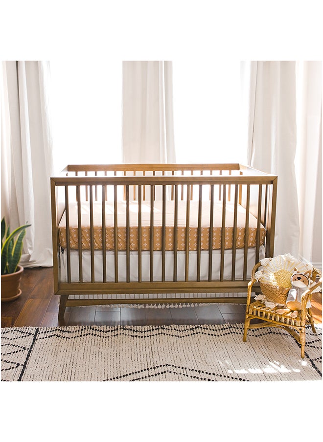 Crane BABY - Kendi Crib Sheet (Copper Dash) - Image 1