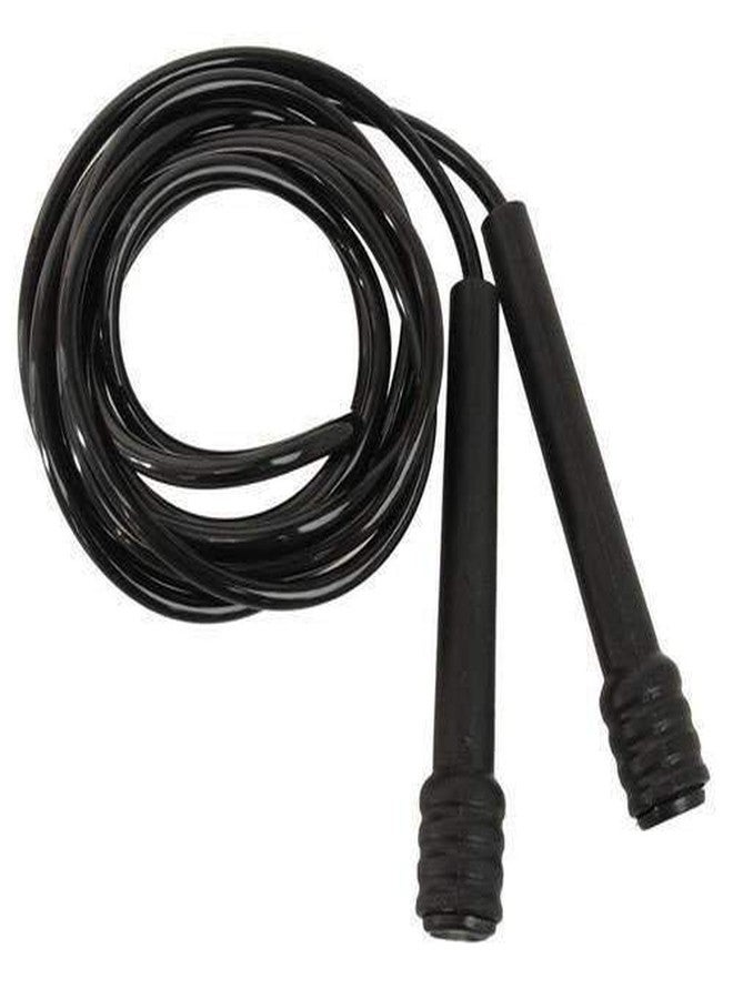 CABRIO Skipping Rope for Men and Women Jumping Rope Speed Skipping Rope for Kids, Women, Girls Rassi Jumping Men for Exercise, Gym, Sports Fitness Adjustable Jump Rope (Black) - Image 1