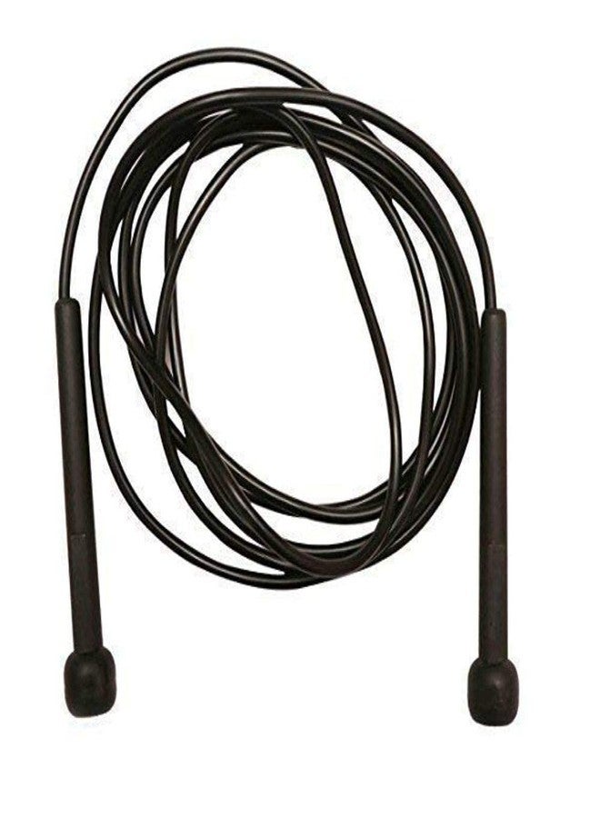 CABRIO Skipping Rope for Men and Women Jumping Rope Speed Skipping Rope for Kids, Women, Girls Rassi Jumping Men for Exercise, Gym, Sports Fitness Adjustable Jump Rope (Black) - Image 5
