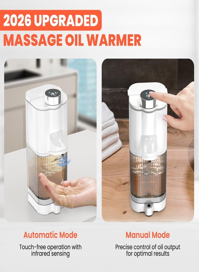 TASALON Automatic Massage Oil Warmer Heater, Professional Oil Warmer Bottle for Massage - Image 2