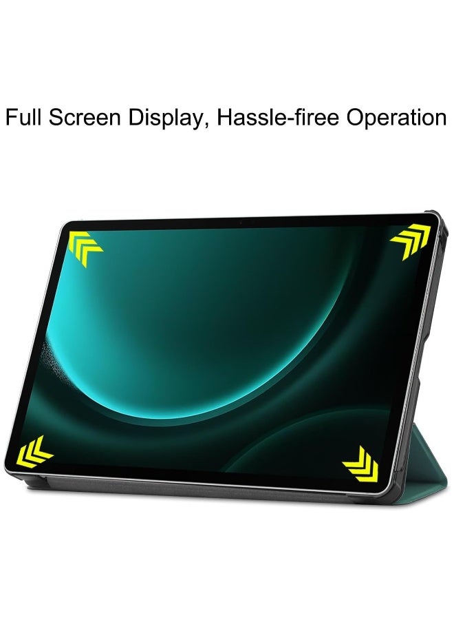 Tablet Case Compatible with Samsung Galaxy Tab S10 Plus/S10+ 12.4 Inch (2024),Tri-Fold Smart Tablet Case,Multi-Viewing Angles, Auto Sleep/Wake,with Magnetic Pencil Holder  - Image 4