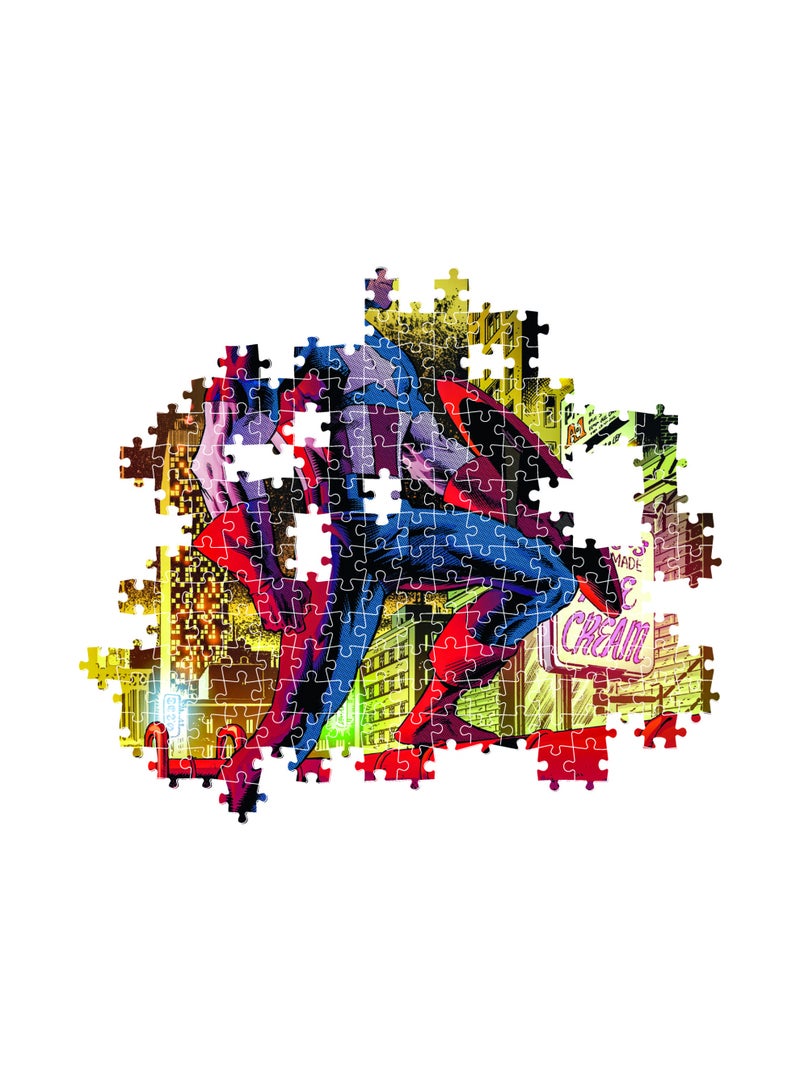 Clementoni Puzzle HQC Marvel Captain America + Poster 1000-Pieces | Jigsaw Puzzle | Puzzle for Adults | Challenging Puzzle | Perfect for Stress Reliever and Puzzle Lovers | Made in Italy - Image 2