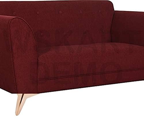 Krishna Sales Agency 4PC Metal Star Shaped Furniture Legs Latest Style Coffee Table Sofa Feet Kitchen Table Legs Bathroom Cabinet Cupboard Feet DIY Furniture Hardware 4 inches Rose Gold  - Image 5