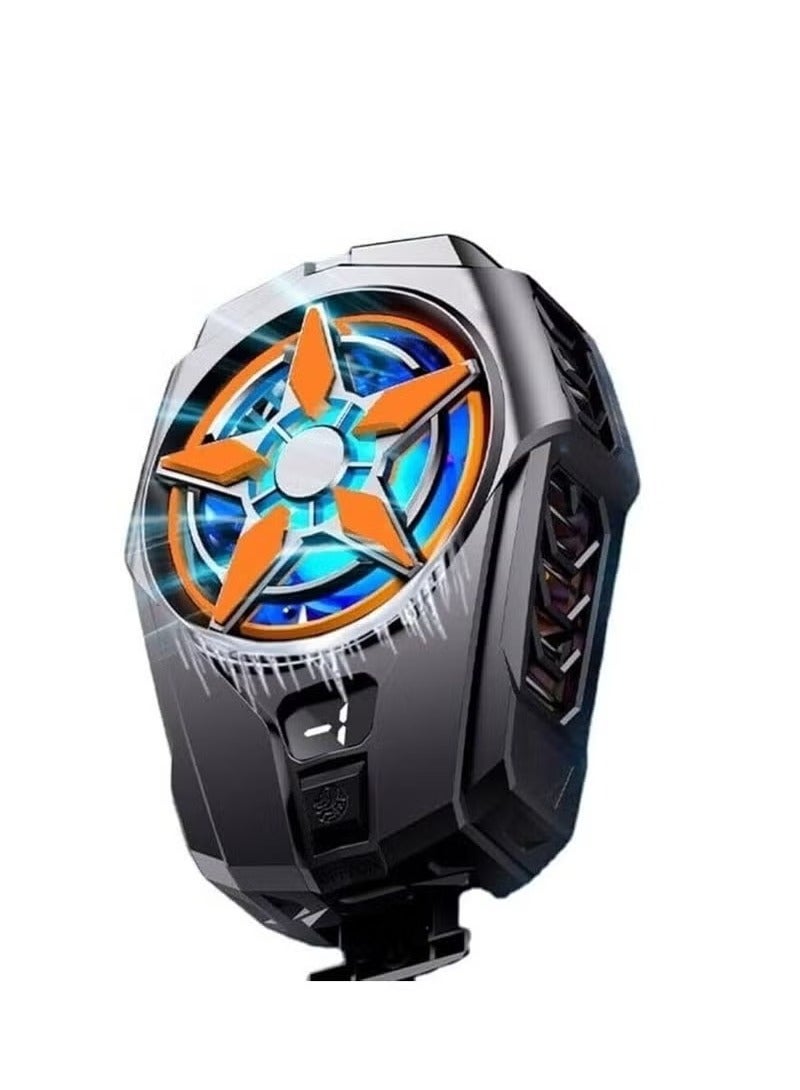 ELTRAZONE SL-09 Mobile Phone Radiator with Digital Display – Advanced Semiconductor Cooling Fan for Smartphones – Fast Heat Dissipation, Real-Time Temperature Monitoring, and Efficient Cooling for Gaming, Streaming, and Prolonged Mobile Use – Portable & USB Powered - Image 3