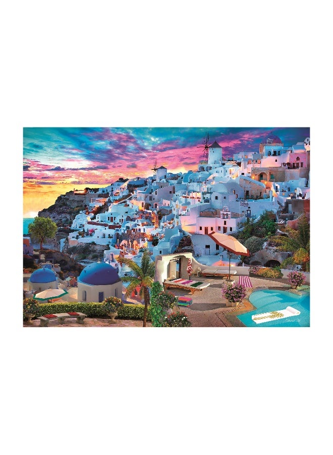 Clementoni HQC Greece View Puzzle And Poster - 500 Pcs - Image 5