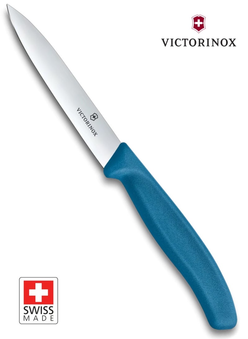 Victorinox Swiss Classic Paring Knife 10 cm, Straight Edge, Blue