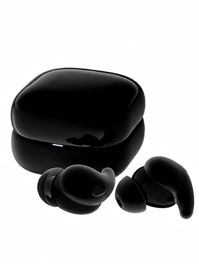 TWS True Wireless In-Ear Mini Bean-Style Bluetooth Earphones – Bluetooth 5.4, Noise Cancellation, Hi-Fi Lossless Sound Quality, Long Battery Life, No Delay, Compatible with iOS and Android Systems, Suitable for Gaming, Esports, and Sports (Obsidian) - Image 1