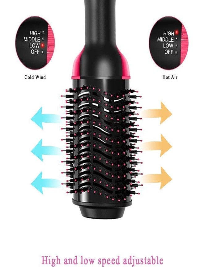 Krishav Trendz Hair Dryer Brush Professional 4 In 1 One Step Volumizer Hair Dryer For Blow Drying Hot Air Brush One Step Styler Straightener In One For Girls & Women Now With Improved Motor, Less Frizz, More Shine And Less Heat Damage For Salon-Style Blowouts 1000 WATTS BLACK Krishav Trendz (2 In 1 Hot Air Hair Brush) - Image 4