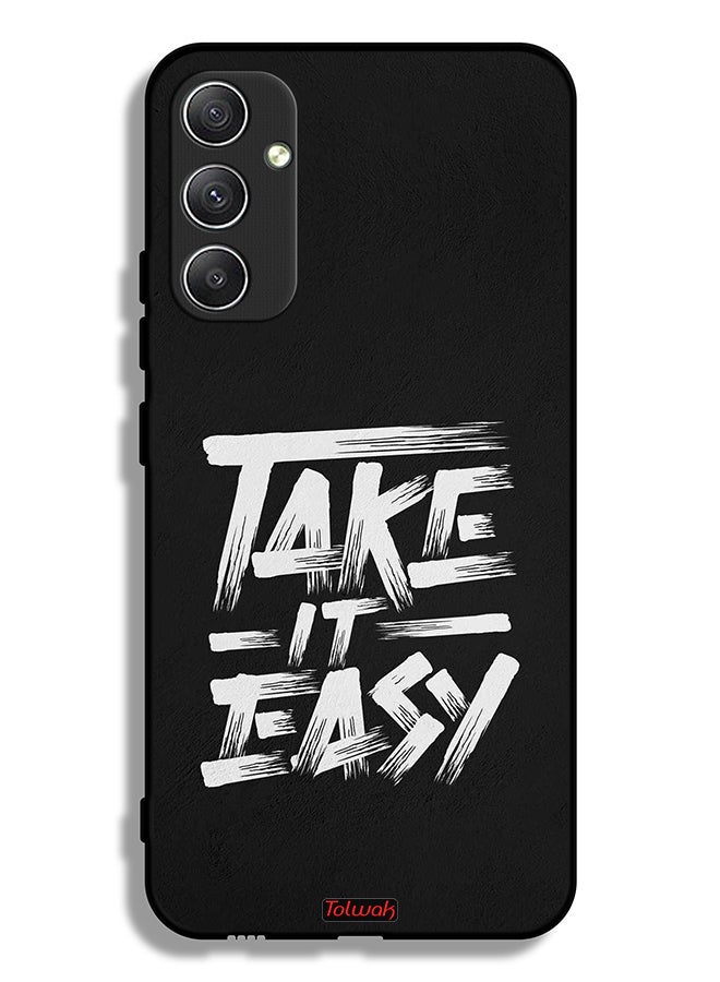 Tolwak Samsung Galaxy A34 5G Protective Case Cover Take It Easy - Image 1