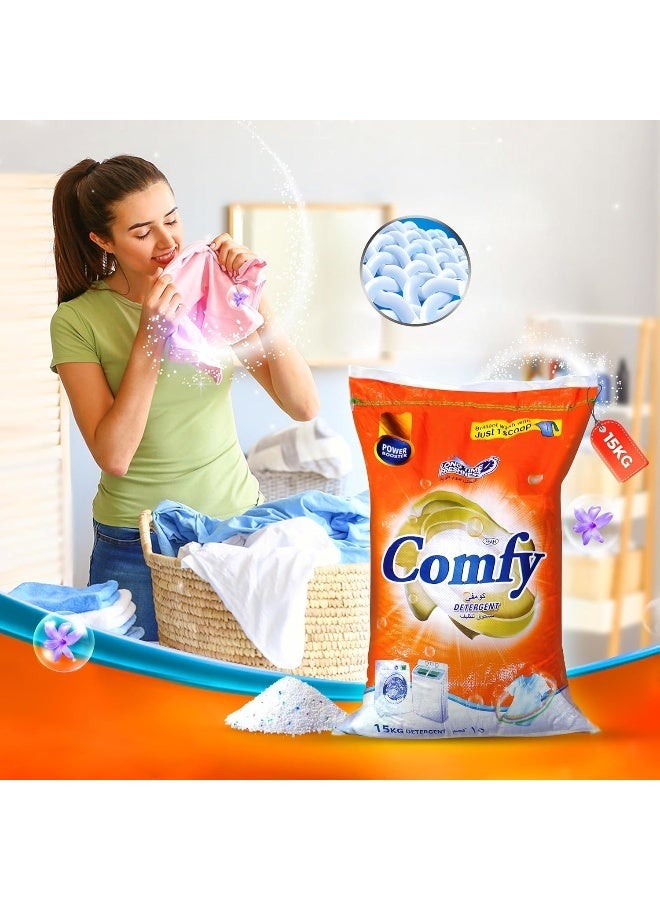 Comfy Feah Comfy Detergent Powder 15Kg - Image 2