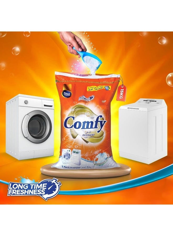 Comfy Feah Comfy Detergent Powder 15Kg - Image 5