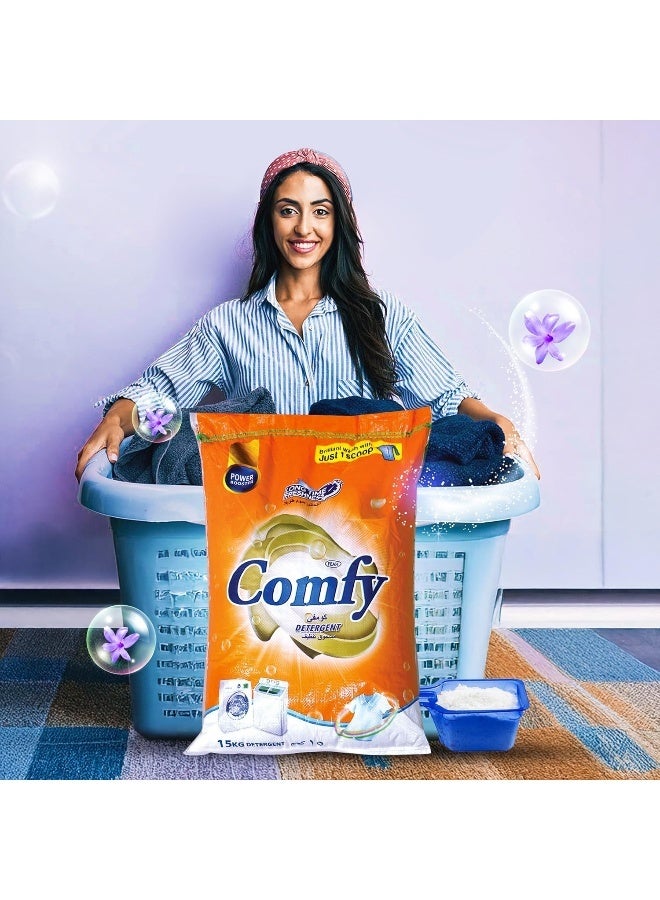 Comfy Feah Comfy Detergent Powder 15Kg - Image 4