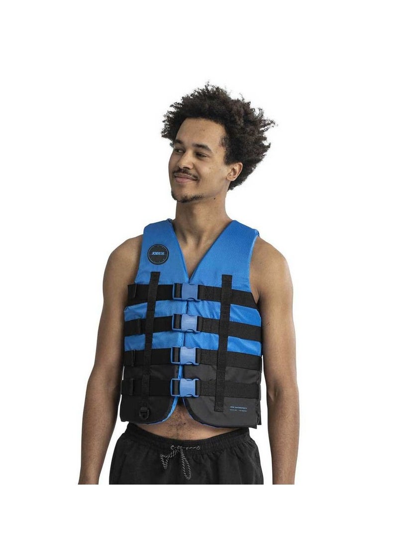 JOBE 4 Buckle Vest Blue For Water Sports Unisex Fit  - Image 1