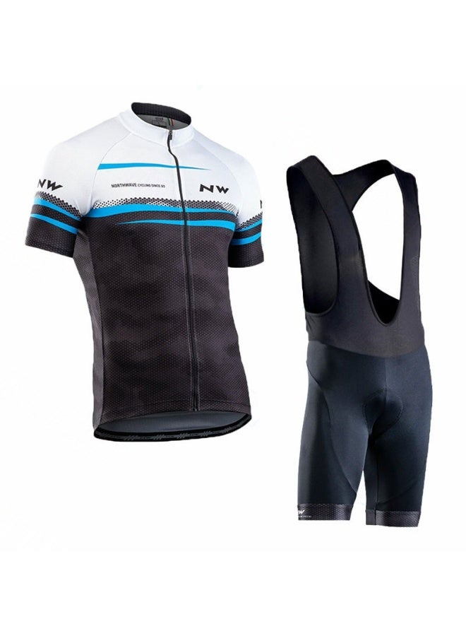 KUYING GR New Summer Outdoor Sunscreen Moisture Absorption Quick Drying Bicycle Women's Cycling Clothing Set  - Image 1