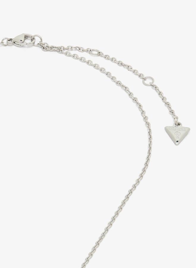 GUESS Logo 16-18 Inch Pearly G Coin Necklace - Image 3