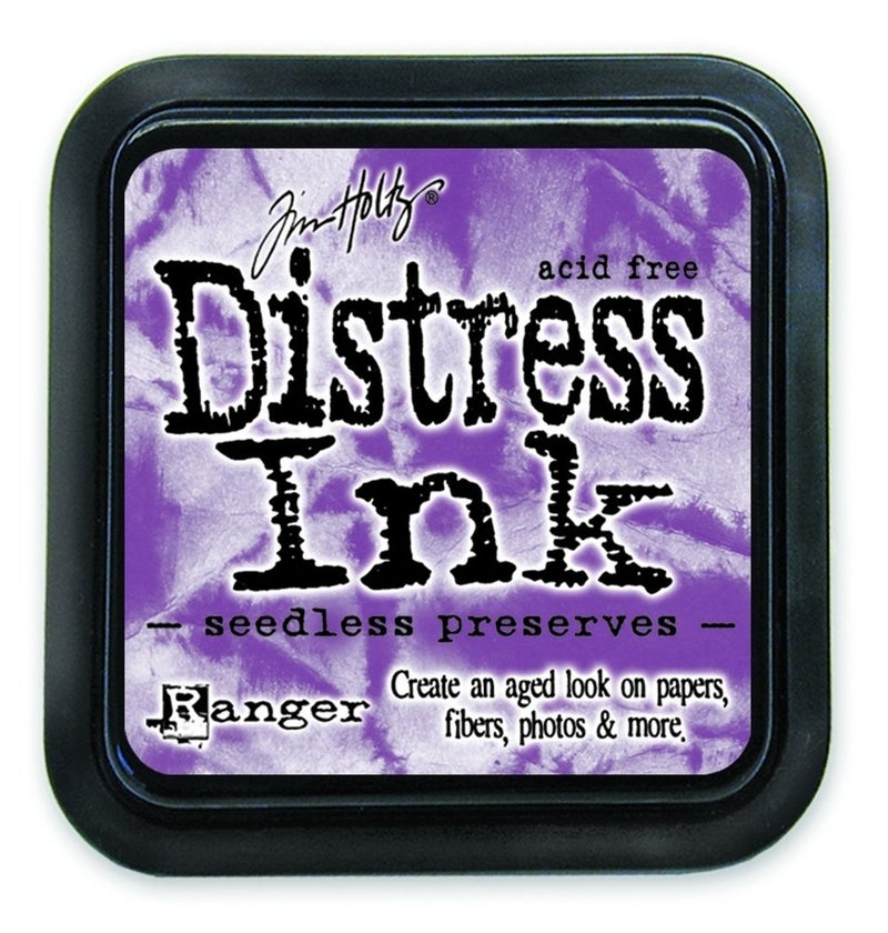 Ranger Tim Holtz Distress Ink Pad Seedless Preserves DIS32847 Purple