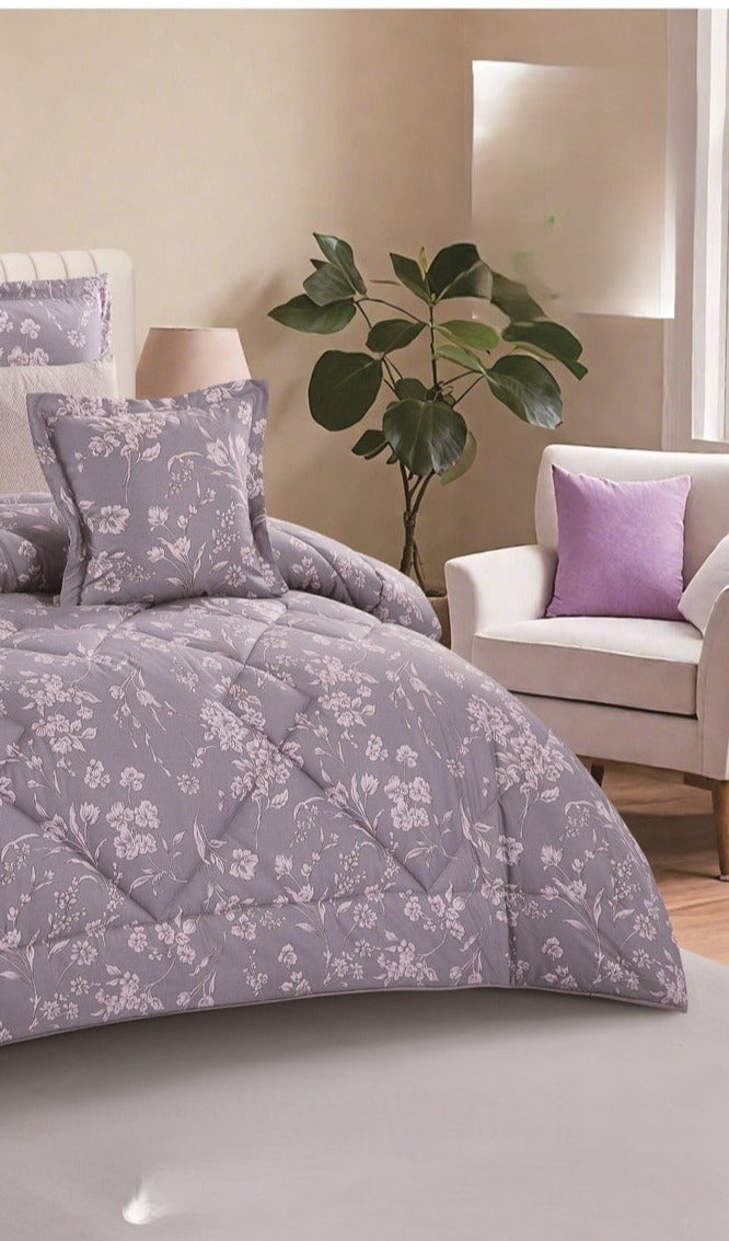 برايدس مفرش نفرين صيفي 8 قطع مايكرو فايبر مشجر مقاس 240*260 سم - Image 3