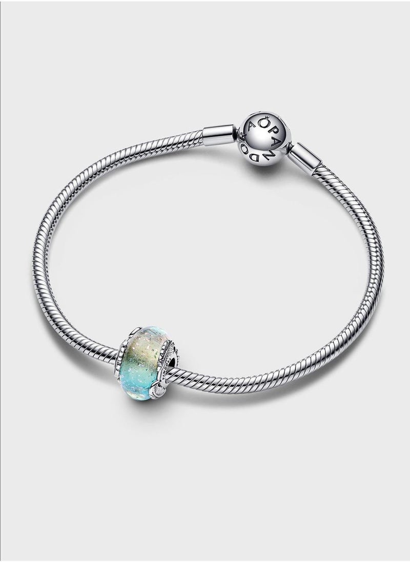 باندورا حلية فضة إسترليني بشكل ريشة - Image 3