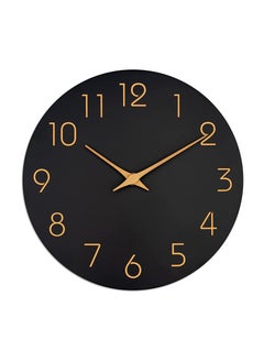 Sangtai6168s Wall Clock Modern Wall Clocks Battery Operated 12 Inch Silent Non Ticking Simple Decorative Clock for Bathroom Office Bedroom Home Kitchen Living Room  - Image 1