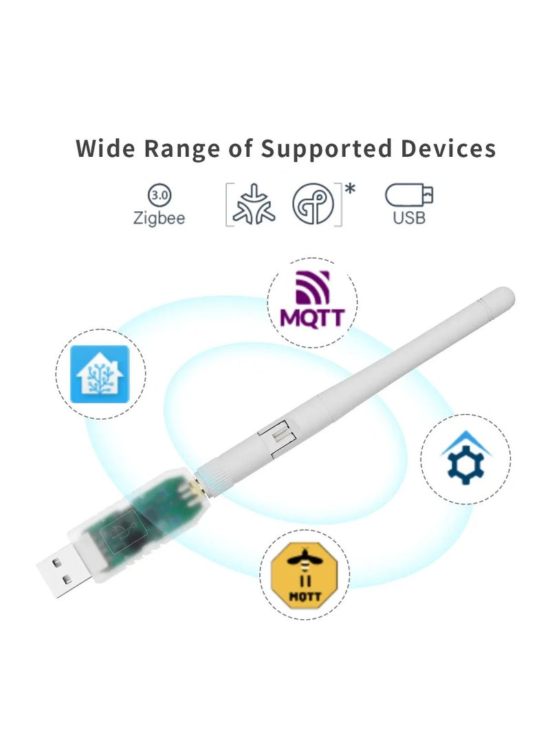 Smlight - Zigbee 3.0 Coordinator Mini USB Adapter Works with Zigbee 2 MQTT, Home Assistant, ZHA - Image 1