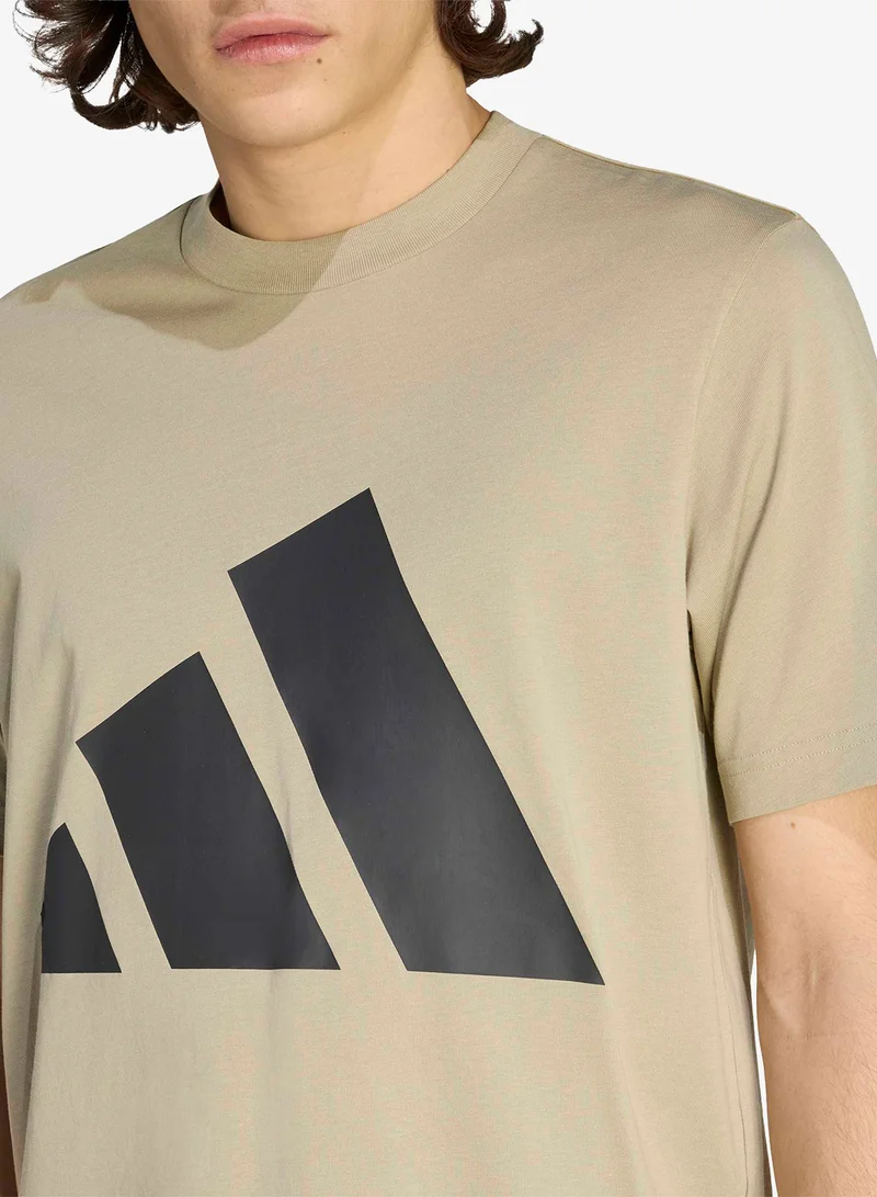 Adidas WOCA/BLACK Big Logo T-Shirt for Men | Best Price UAE