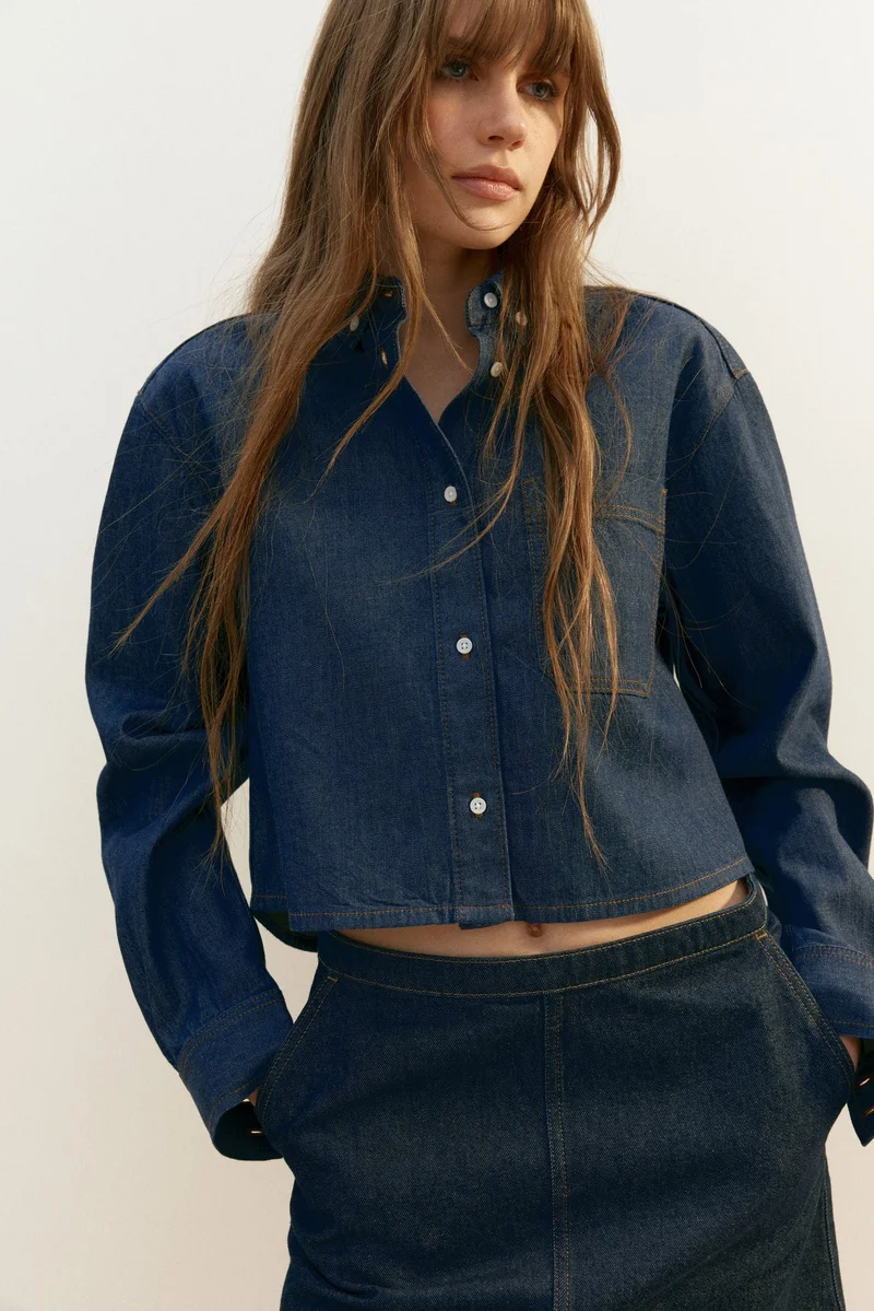 H&M Denim shirt