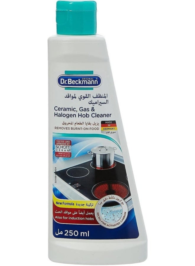 Dr. Beckmann Dr.Beckmann Ceramic, Gas & Halogen Hob Cleaner, 250 ml - Image 1