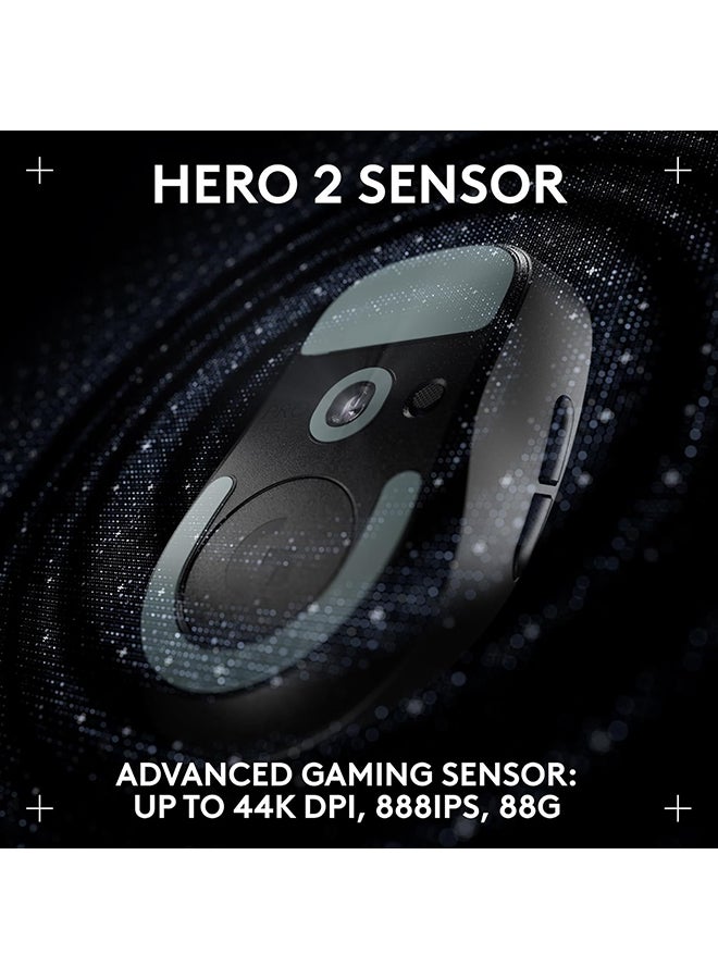 Logitech G PRO X Superlight 2 DEX Lightspeed Wireless Gaming Mouse - Black - Image 3