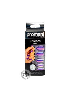 Promani Promani Unicorn Metallic Stiletto Nail Lila Pr-5014 
