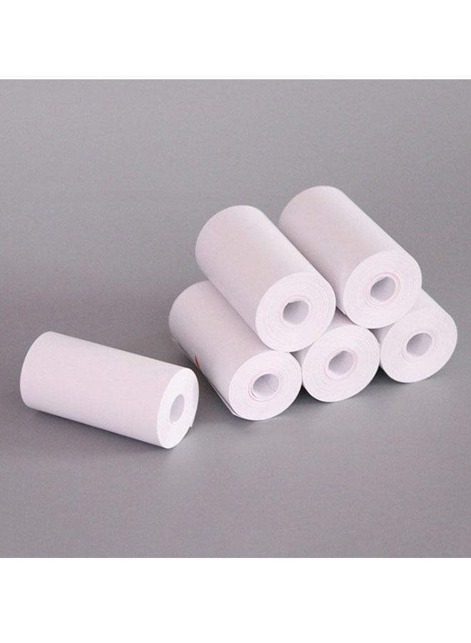 ZCM-HAPPY 10-piece Printable Thermal Paper Rolls for Thermal Printers 57x25mm - Image 3