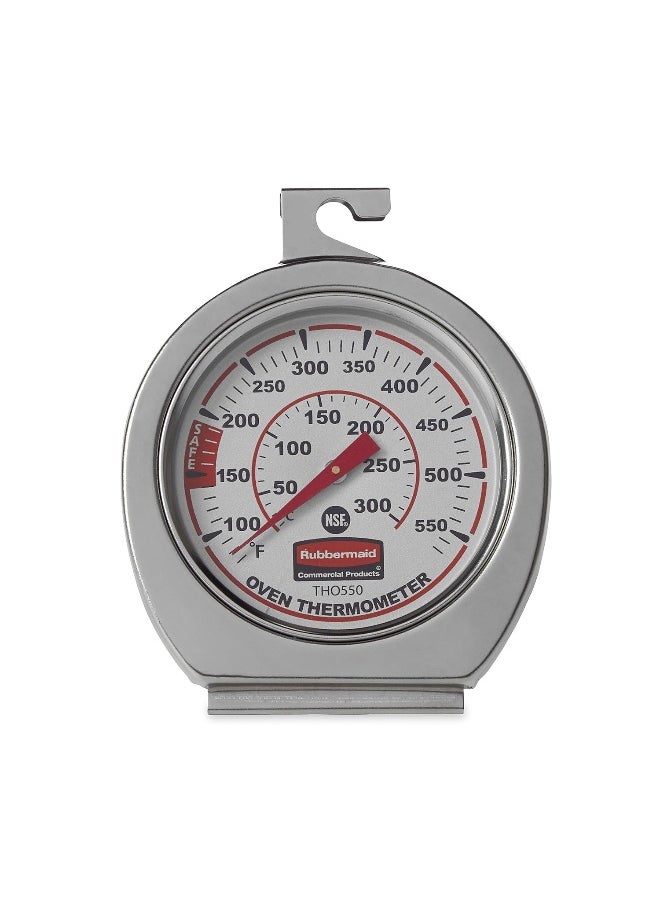 Rubbermaid - Rubbermaid Commercial Products Stainless Steel Instant Read Oven/Grill/Smoker Monitoring Thermometer - Image 1