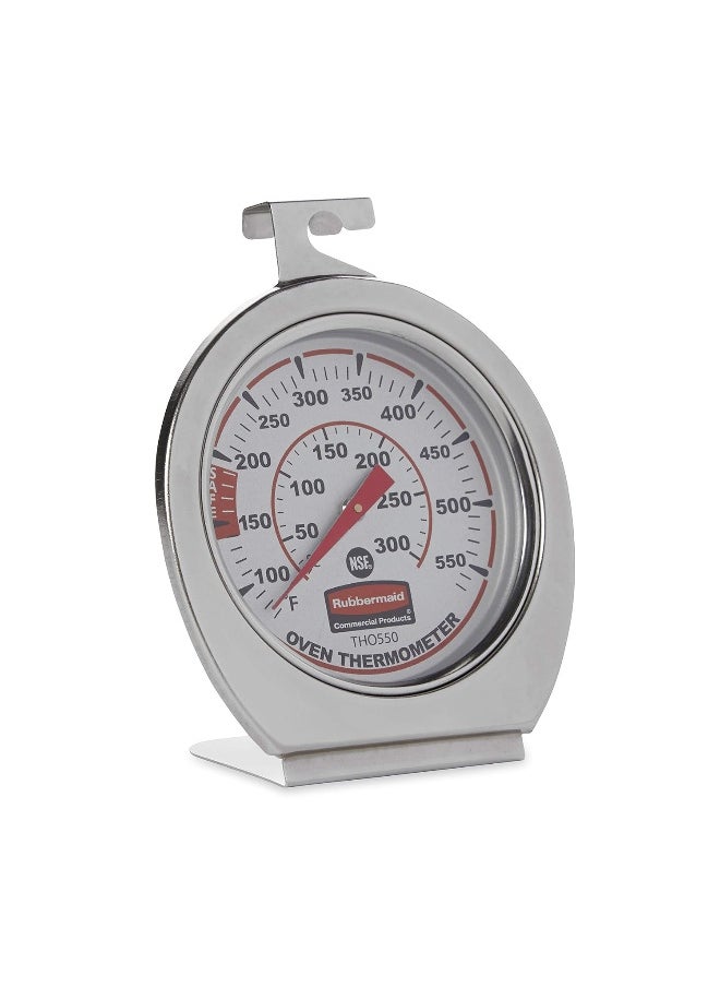 Rubbermaid - Rubbermaid Commercial Products Stainless Steel Instant Read Oven/Grill/Smoker Monitoring Thermometer - Image 1